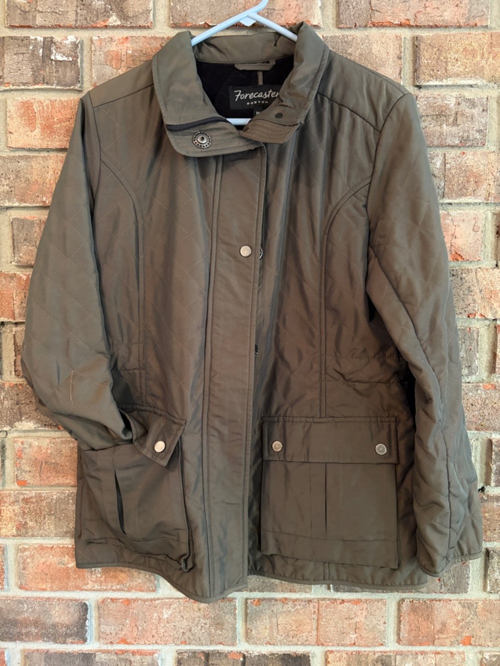 Forecaster Quilted Jacket in Olive